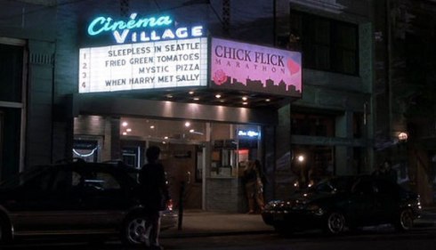 Sleepless in Seattle (Nora Ephron, USA 1993), Fried Green Tomatoes (Jon Avnet, USA 1991), Mystic Pizza (Donald Petrie, USA 1988), When Harry Met Sally (Rob Reiner, USA 1989)